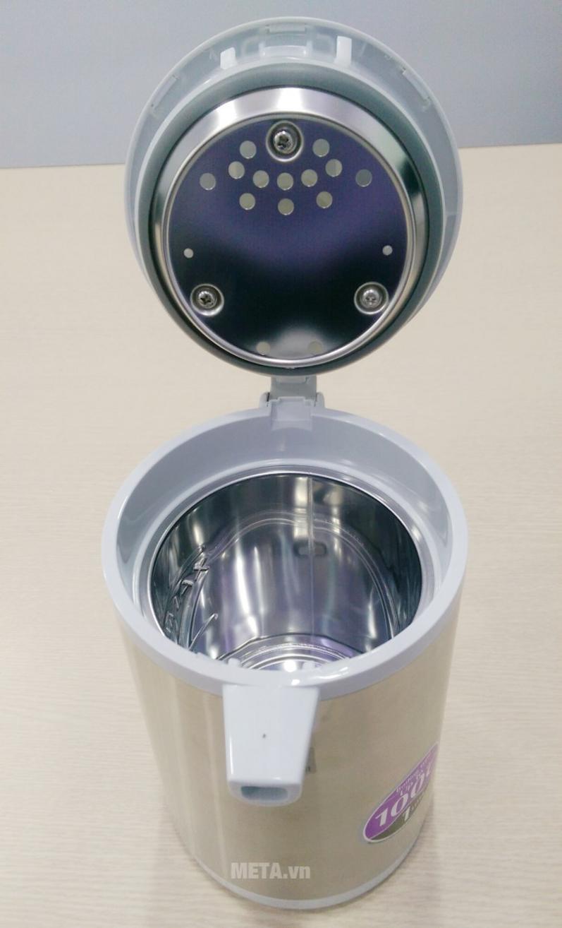 Nút nhấn rót và khóa an toàn