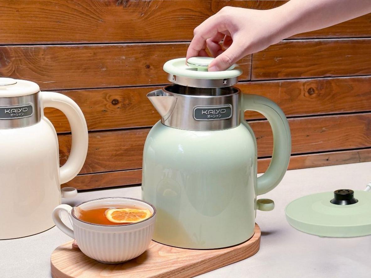Tổng quan Ấm siêu tốc 2 lớp Cool touch Kaiyo KEK-0573/KEK-0566 1.5 lít