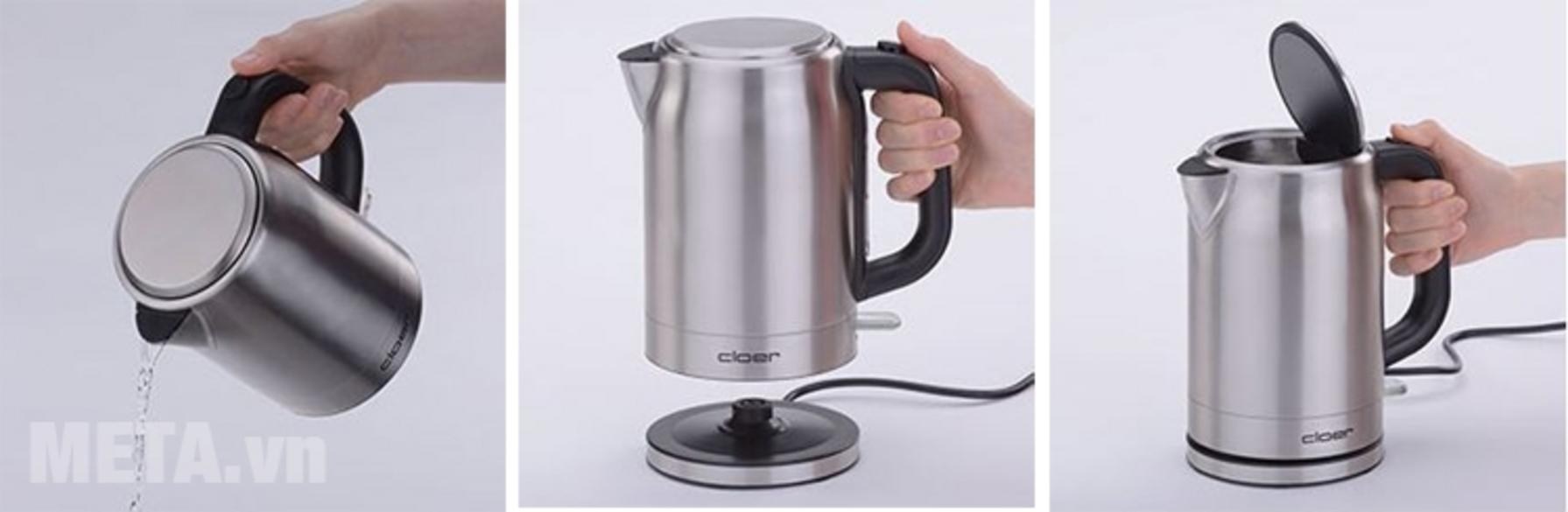 Cloer 4529 - công suất mạnh, đun sôi nhanh