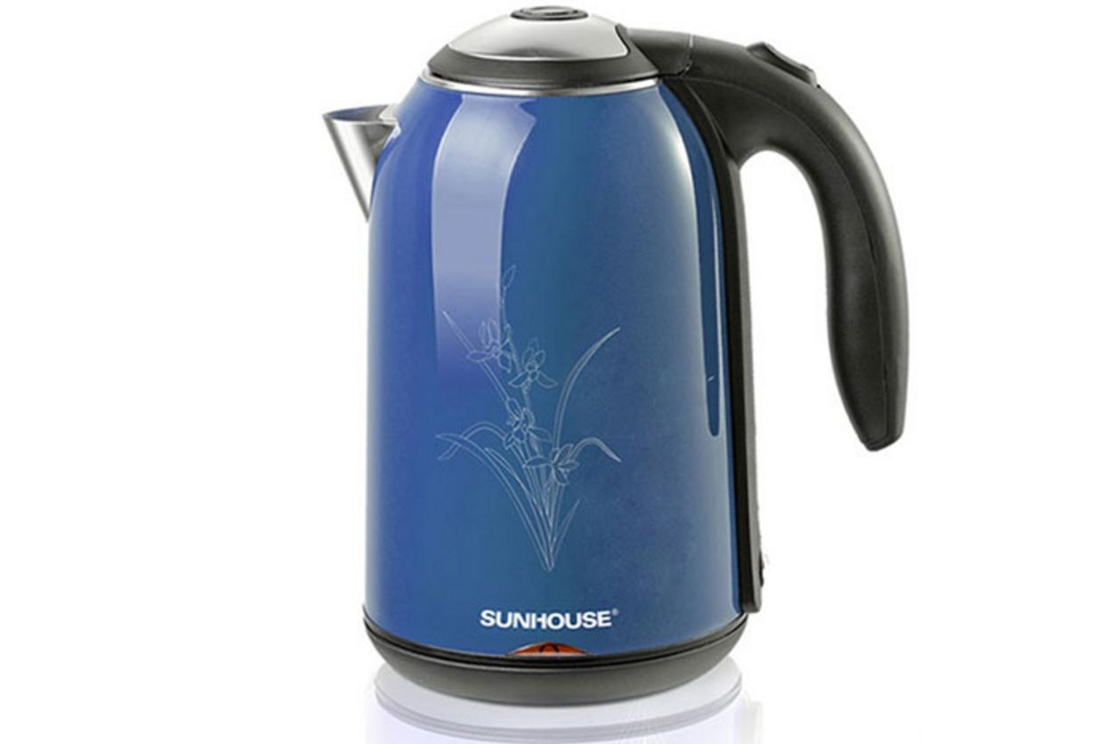 Tổng quan Ấm siêu tốc inox 2 lớp Sunhouse SHD1382 1.7 lít