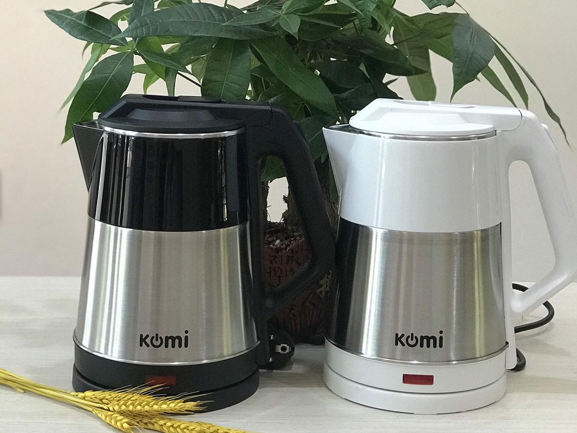 Ruột inox an toàn, dễ vệ sinh.