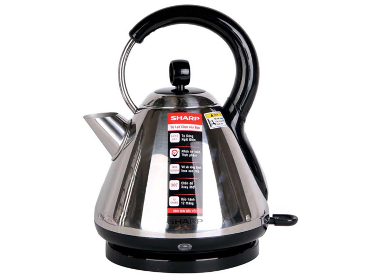 Tổng quan Ấm siêu tốc Sharp EKJ-17VSD-ST 1,7 lít