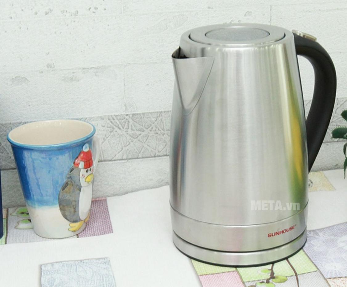 Công suất 1.850W cho thời gian đun nhanh