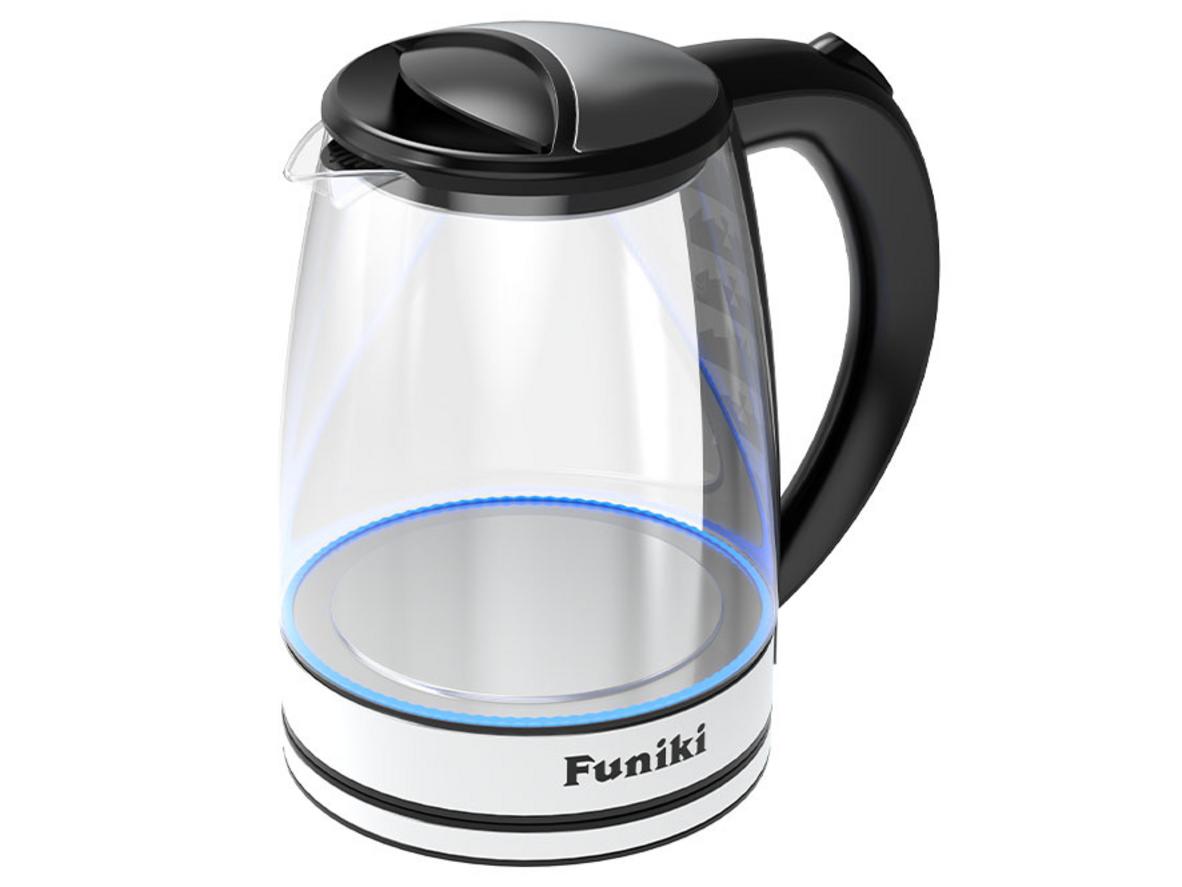 Tổng quan Ấm siêu tốc thủy tinh 2 lít Hòa Phát Funiki HKT5135