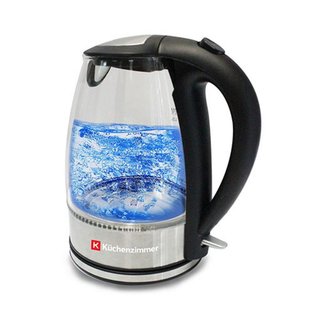 Tổng quan Ấm siêu tốc thủy tinh Kuchenzimmer 3000273 1.7 lít