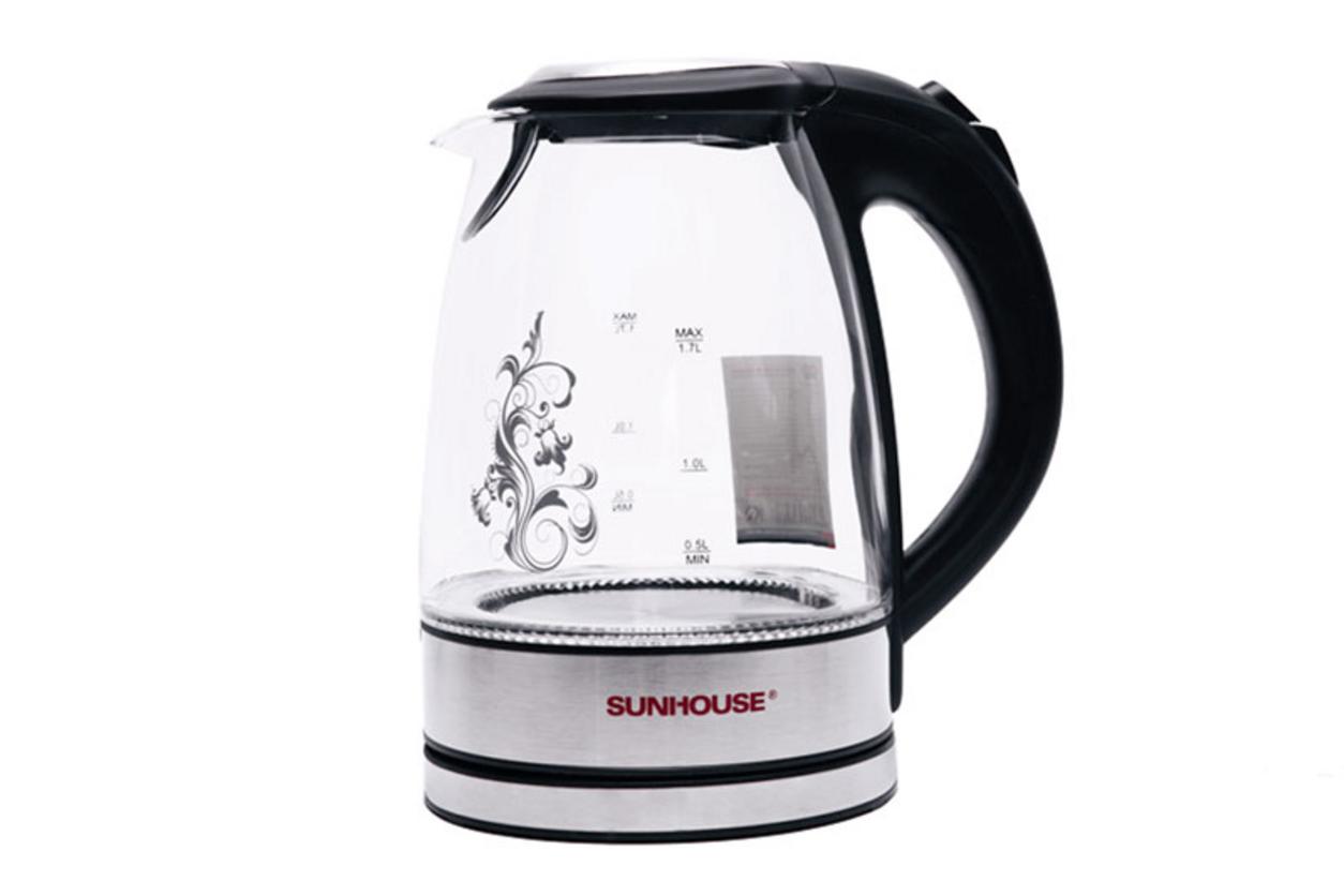 Tổng quan Ấm siêu tốc thủy tinh Sunhouse SHD-1217 1,7 lít