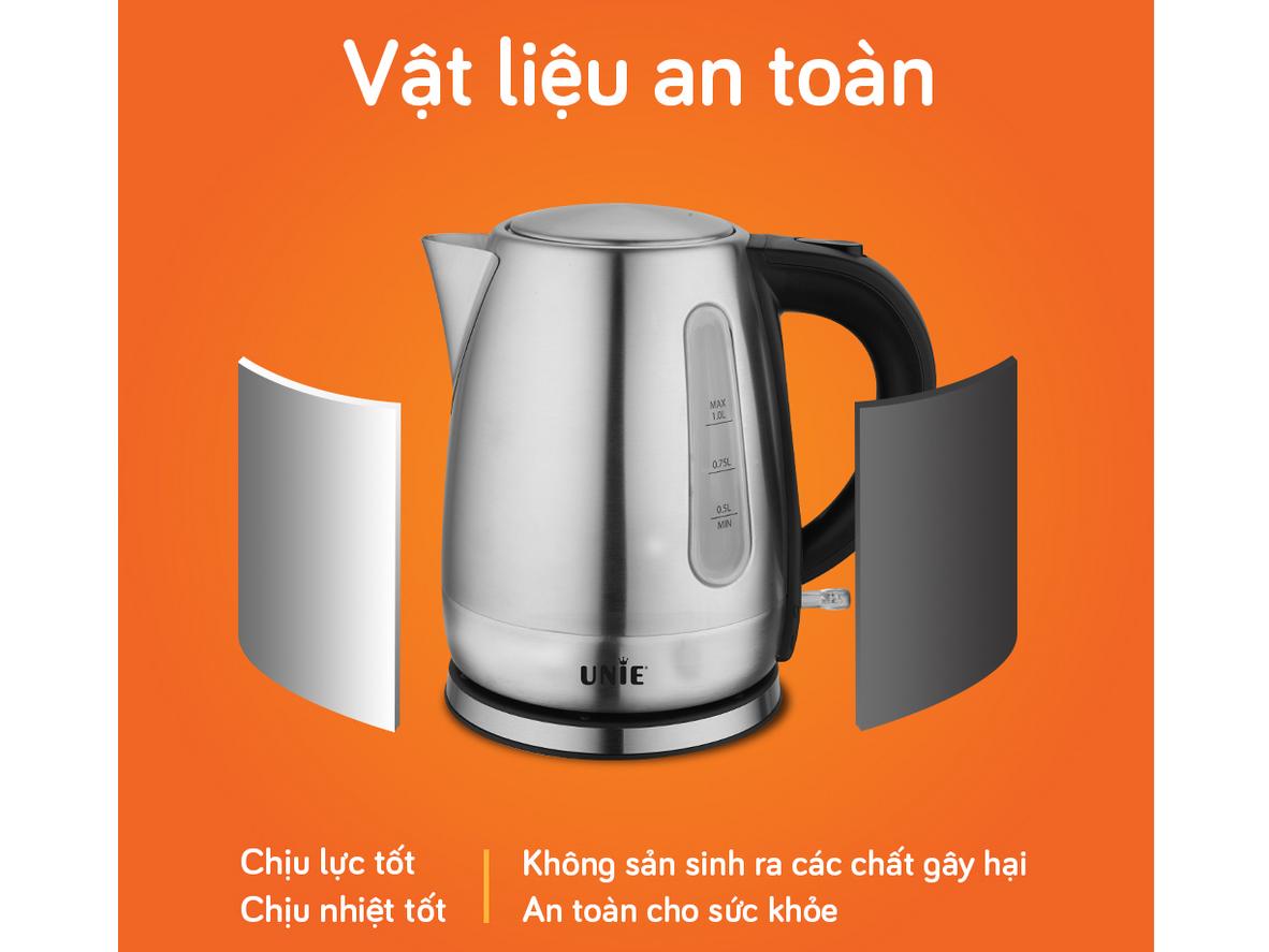 Tổng quan Ấm siêu tốc UNIE UE-300 - 1 lít