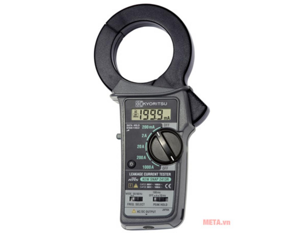 Ampe kìm Kyoritsu 2413R — thiết kế cho kỹ sư và đội bảo trì công nghiệp.