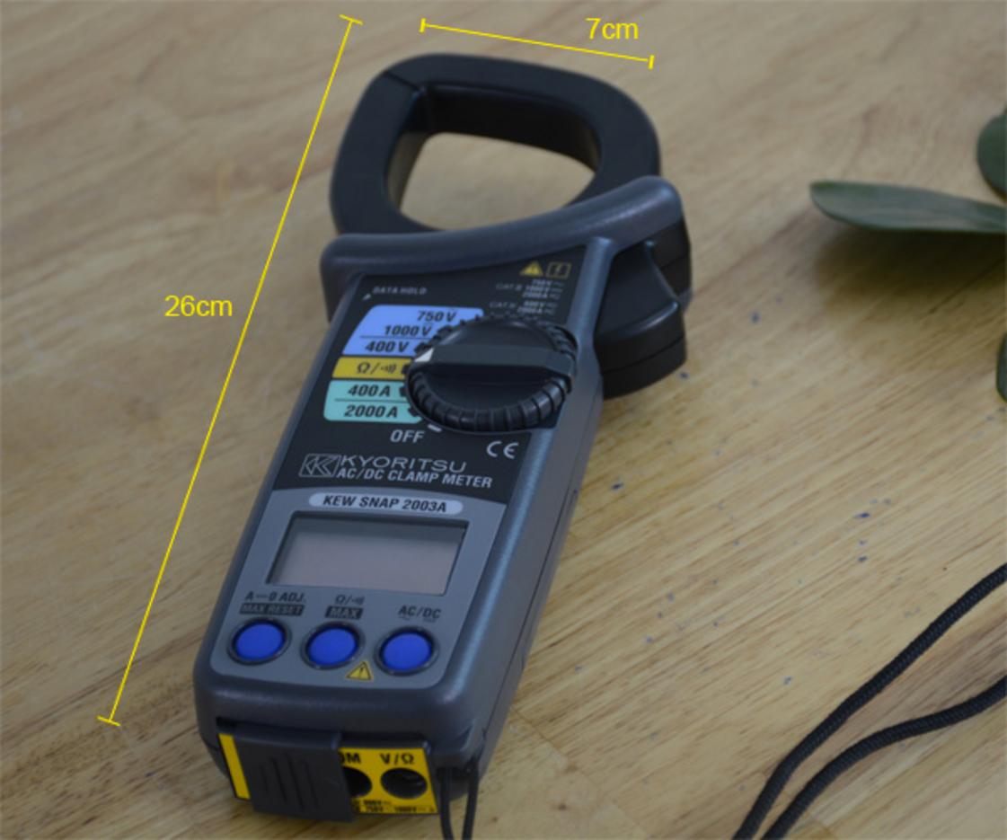 Tổng quan Ampe kìm Kyoritsu 2003A