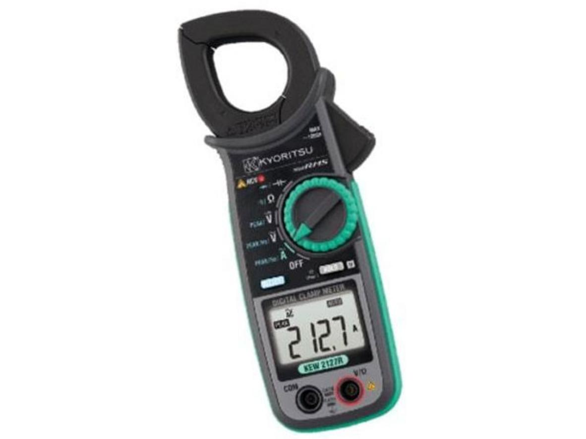 Ampe kìm AC Kyoritsu 2127R — True RMS, Peak Hold và hàm kẹp Ø33mm.