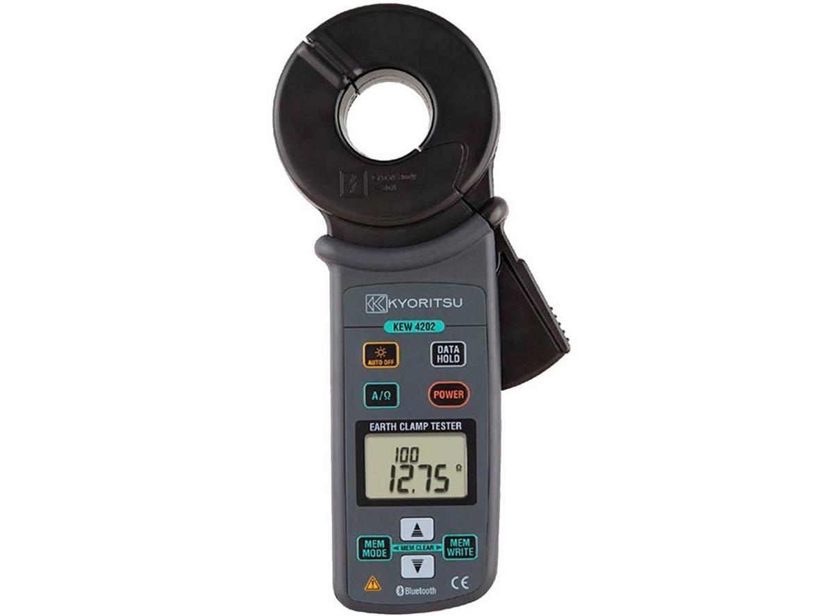 Ampe kìm Kyoritsu 4202 — nhỏ gọn, kẹp nhanh, truyền dữ liệu Bluetooth.