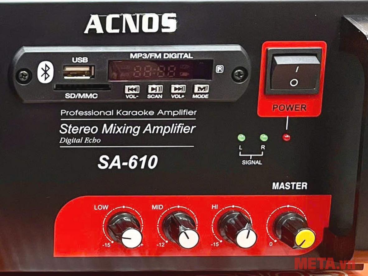 Bluetooth & USB cho kết nối nhanh, tiện lợi