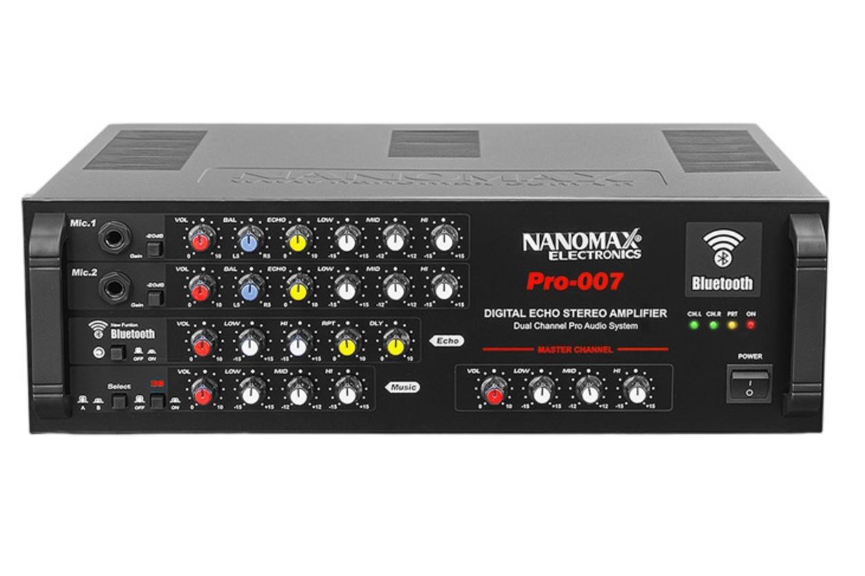 Tổng quan Amply Karaoke Nanomax - ẩn