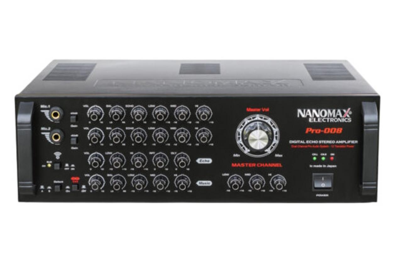 Tổng quan Amply Karaoke Nanomax Pro-008