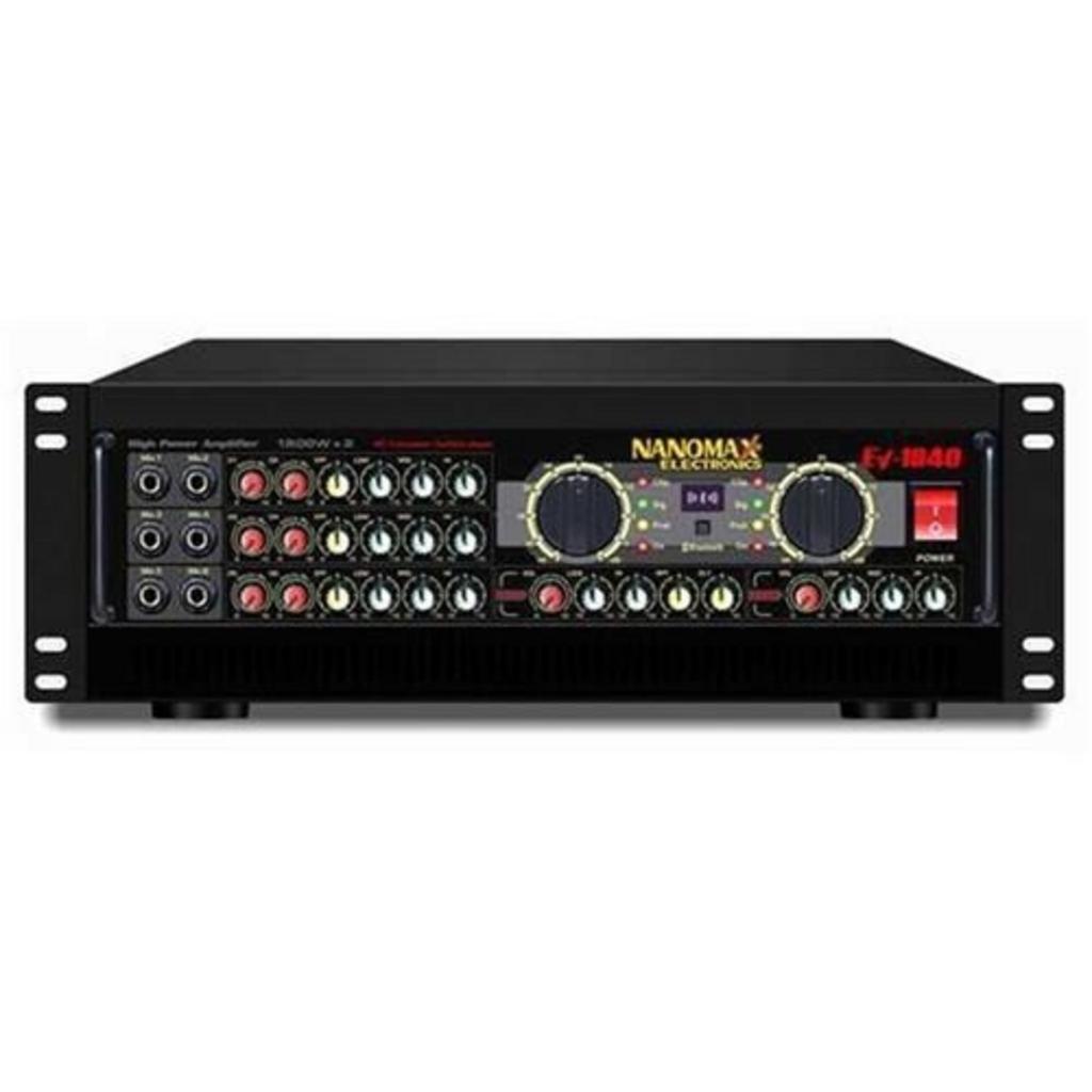 Tổng quan Amply (main) liền Mixer Nanomax EV 1940
