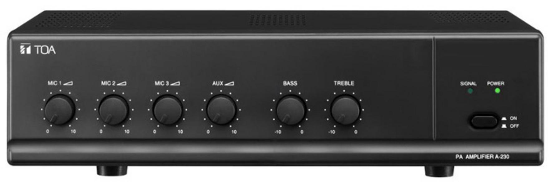 Tổng quan Amply Toa A-230 HV