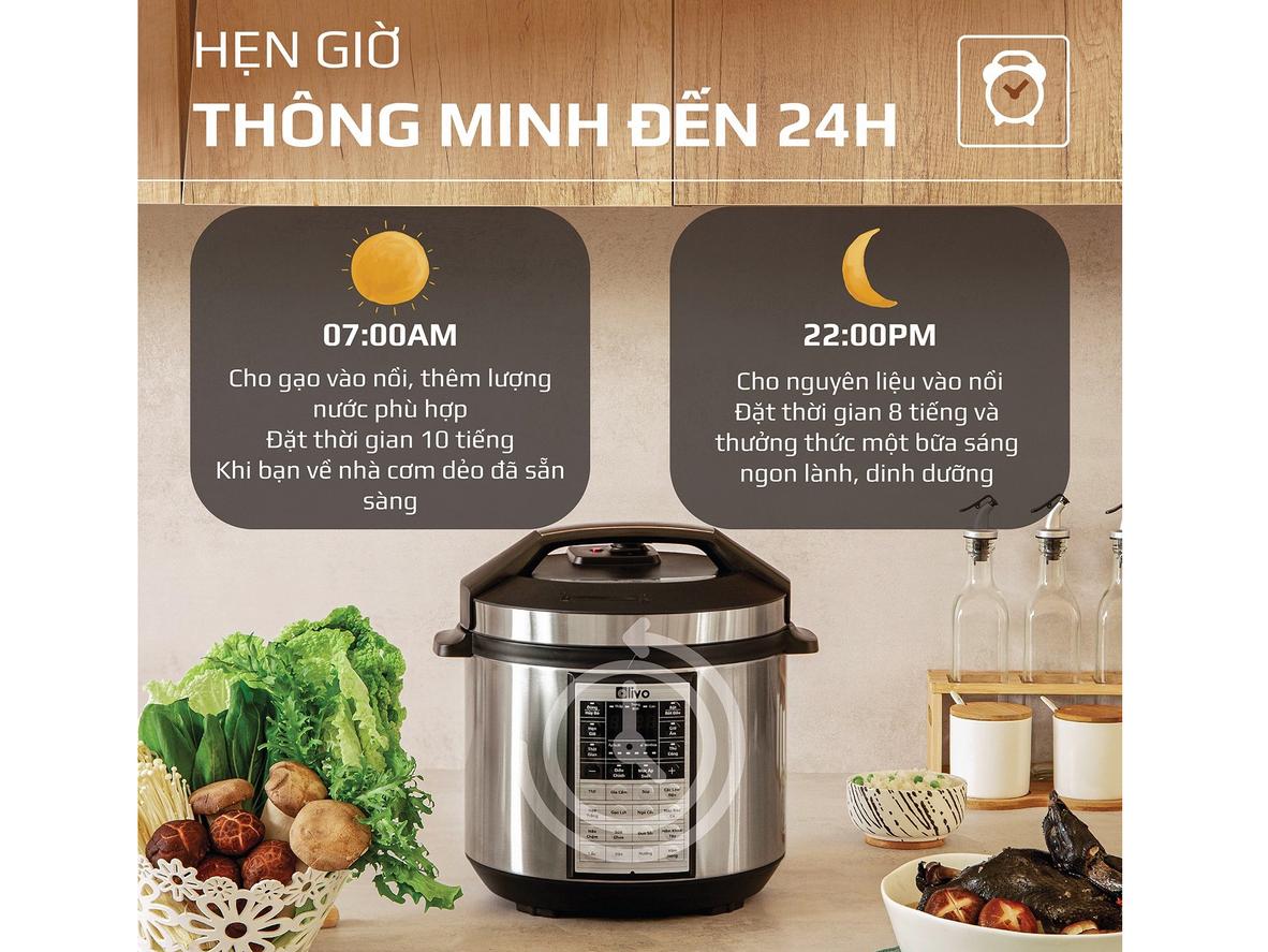 Van xả áp và khóa an toàn Olivo PC60