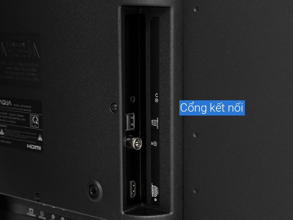 Kết nối đa dạng: HDMI eARC, USB, Optical, Wi‑Fi và Bluetooth 5.1.