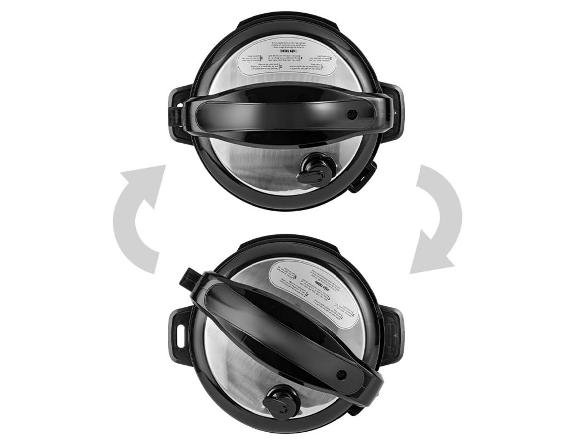 10 chế độ nấu sẵn và màn hình LED