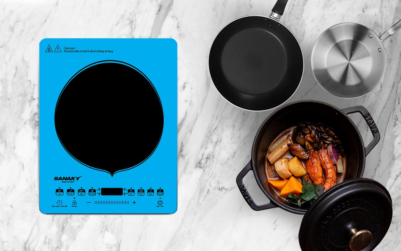 Bảng điều khiển cảm ứng trượt — tiện lợi, dễ thao tác.