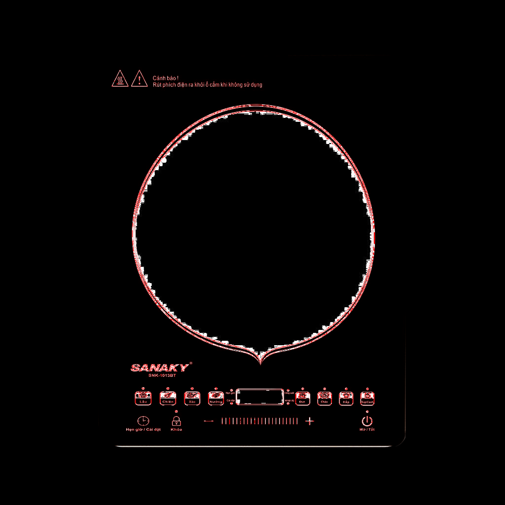 Bếp Từ Sanaky SNK-1013BT — mỏng nhẹ, nấu nhanh và dễ vệ sinh.