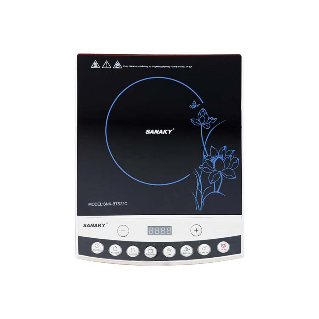 Bếp từ Sanaky SNK-BTS22C — gọn nhẹ, nấu nhanh và an toàn.