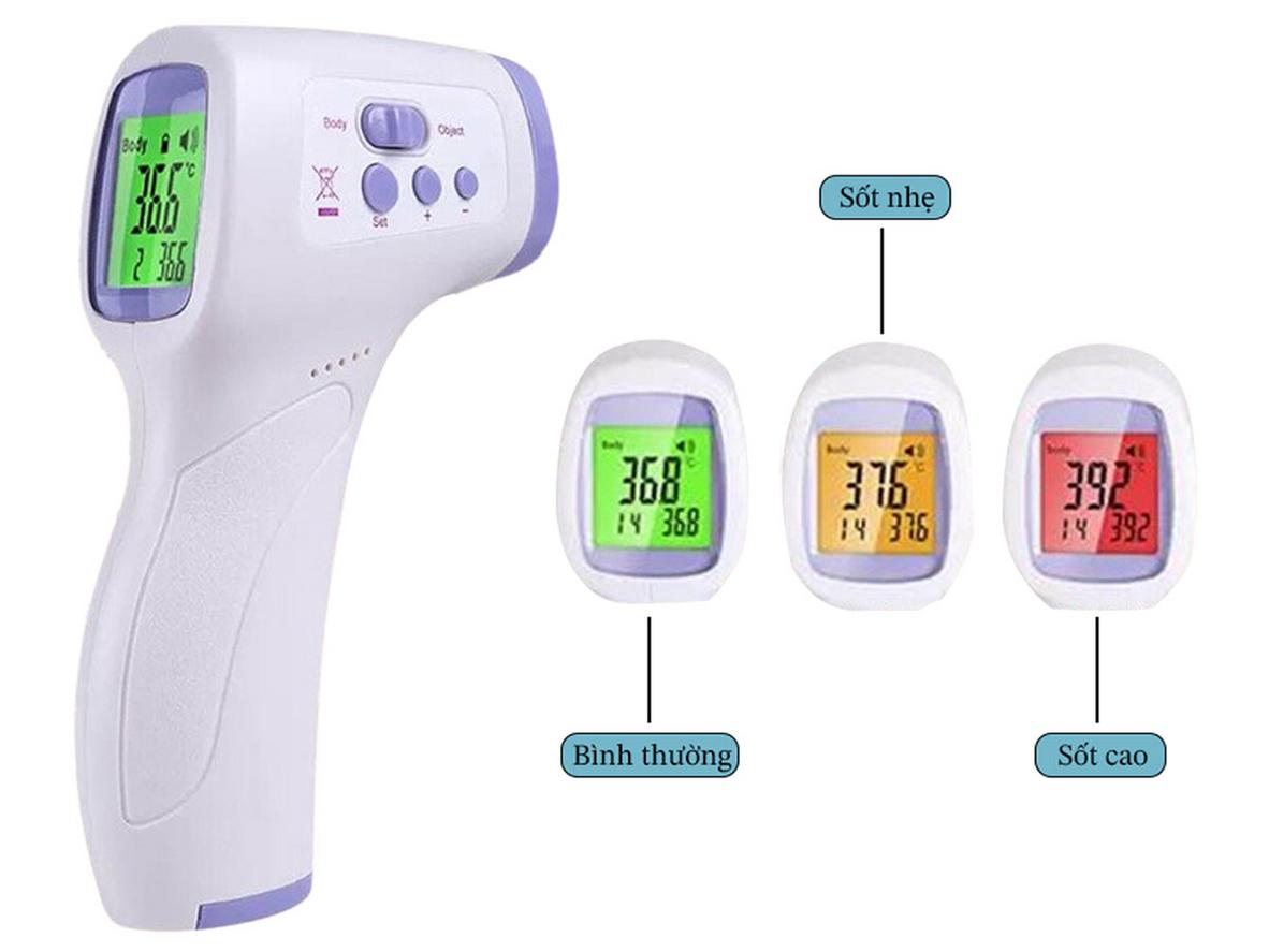 Màn hình LCD có đèn nền & lưu 32 kết quả giúp theo dõi tiến triển dễ dàng.