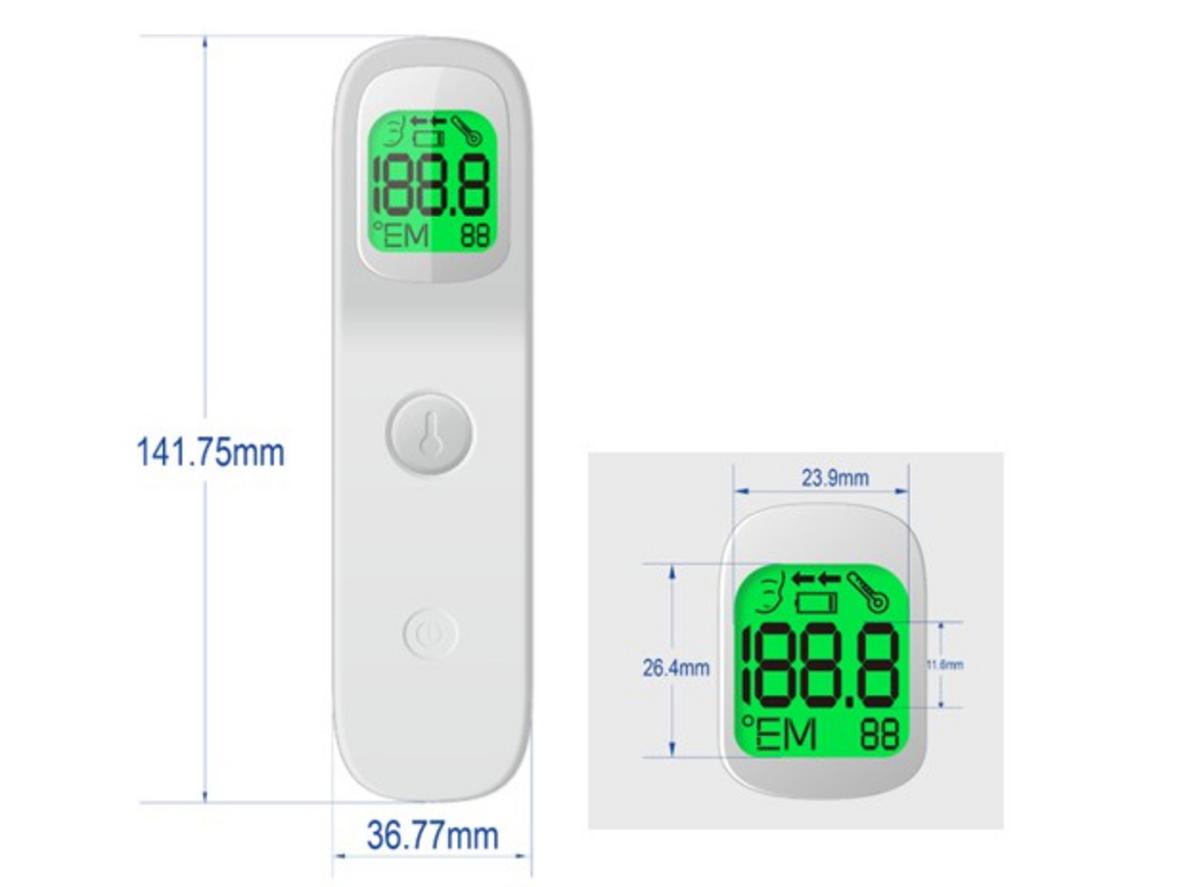 Cảm biến hồng ngoại — đo không tiếp xúc, an toàn cho trẻ em.