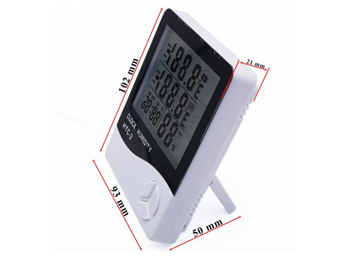 Cảm biến ngoài linh hoạt của HTC-2 — dễ lắp, đo chính xác ở nhiều vị trí ngoài/ trong nhà.