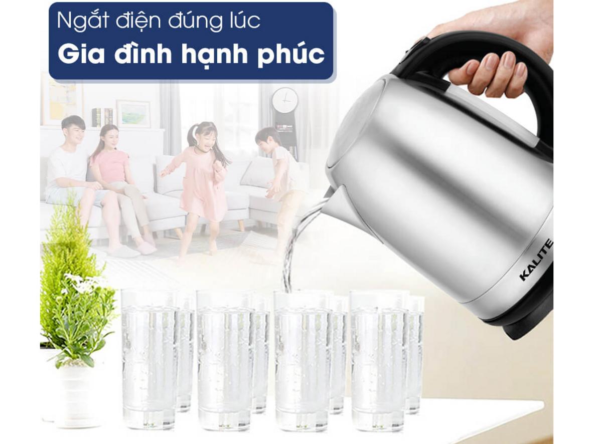 Thân Inox 304 cao cấp - bền, không gỉ và dễ vệ sinh.