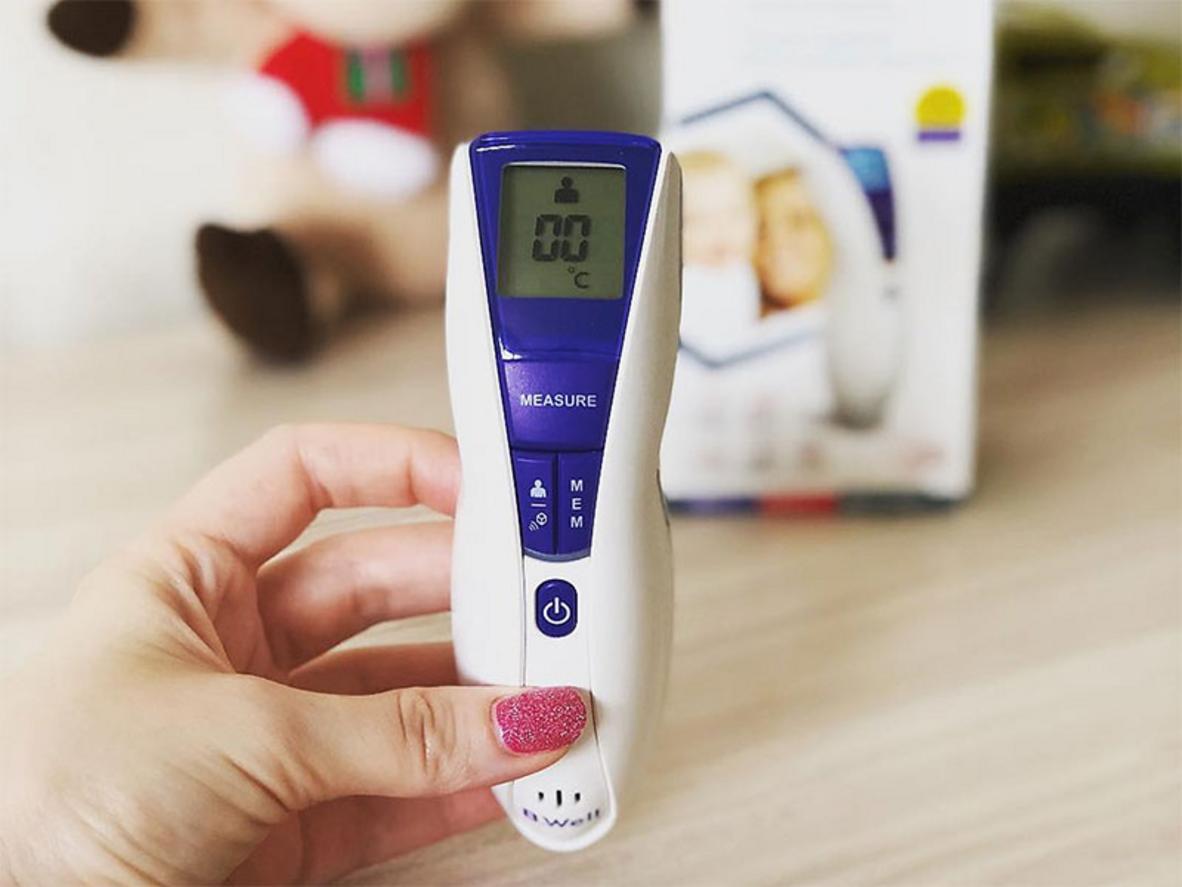 Đo sữa và nước tắm chính xác với khoảng đo 0–100°C