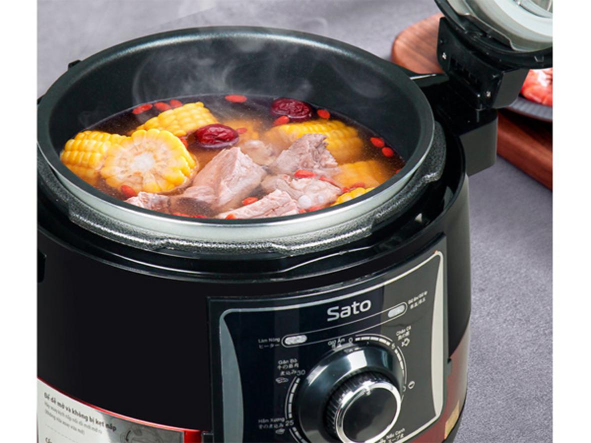 7 chế độ nấu & hẹn giờ linh hoạt