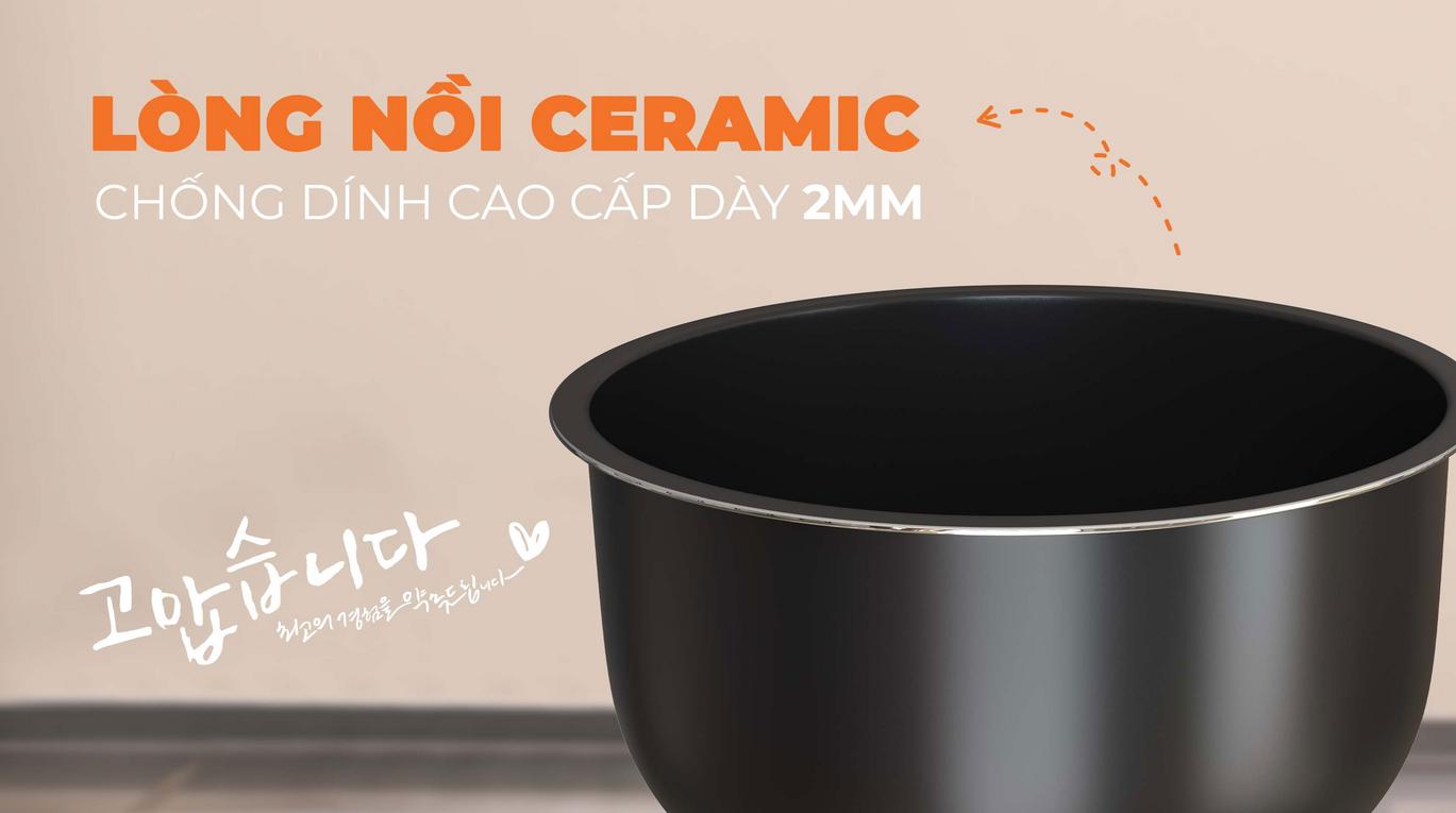 12 chương trình nấu & bảng cảm ứng.