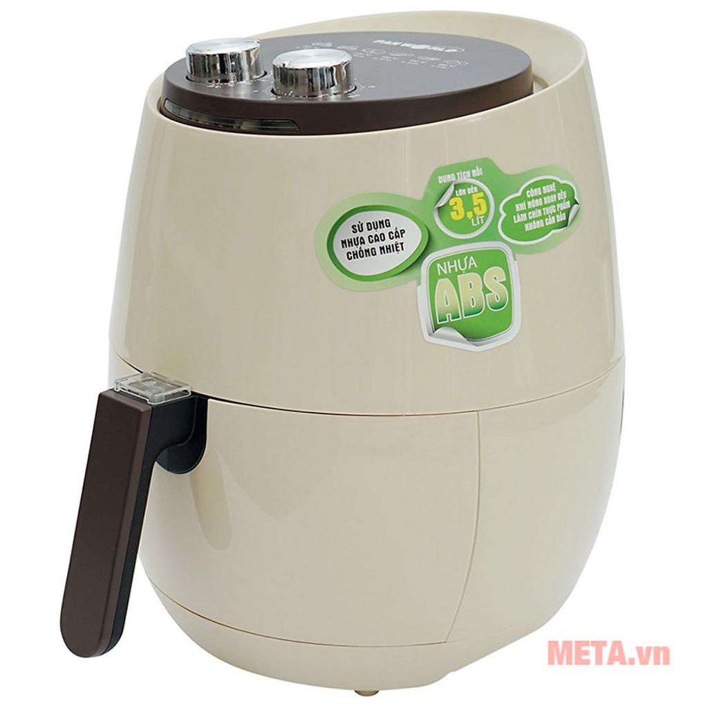 Công nghệ luồng khí nóng giúp giảm dầu mỡ