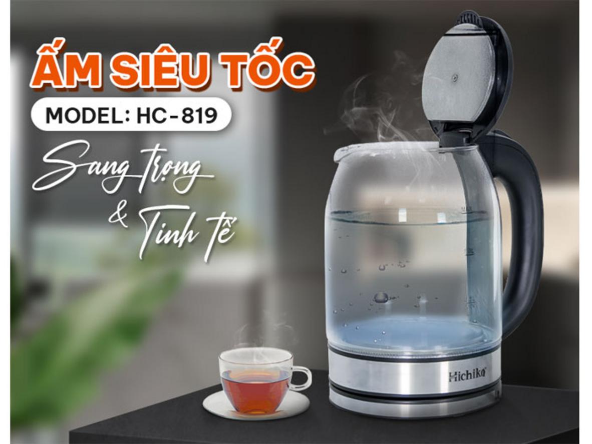 Công suất 1.500W — đun sôi nhanh, phù hợp gia đình