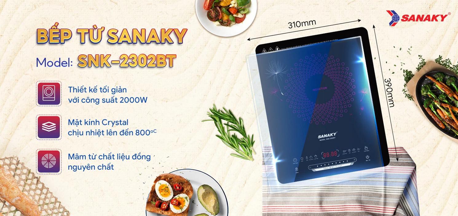 2000W — đun sôi nhanh, tiết kiệm thời gian.