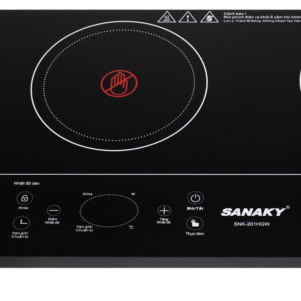 Công suất lớn 4000W — sôi nhanh, nấu đa món cùng lúc.