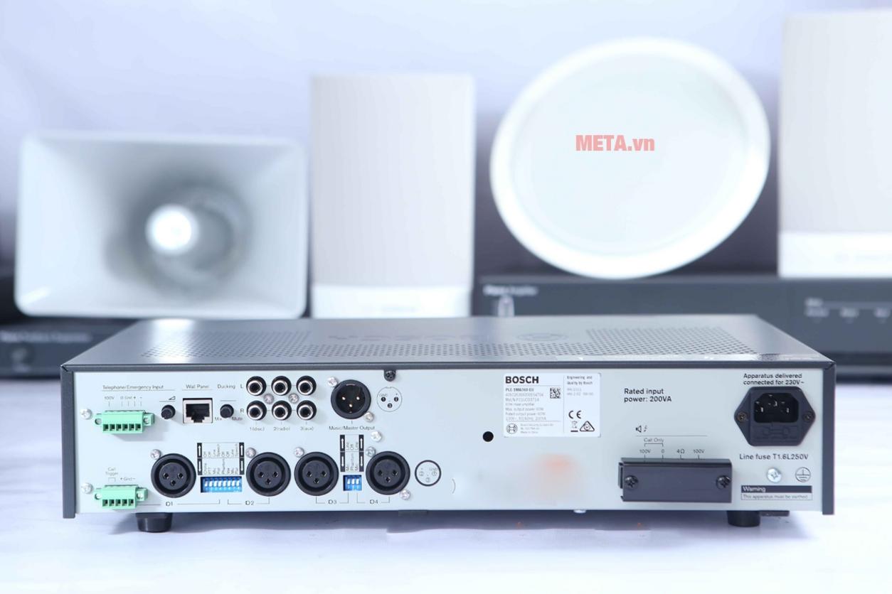 Công suất 60W & tương thích loa 100V/8Ω