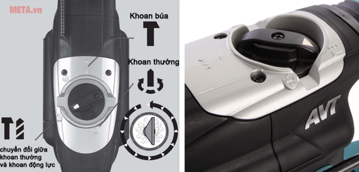 Công suất và lực đập mạnh mẽ cho bê tông cứng