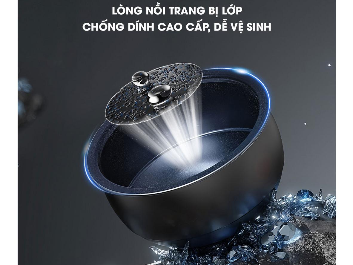 Công suất 950W và các tính năng an toàn tích hợp