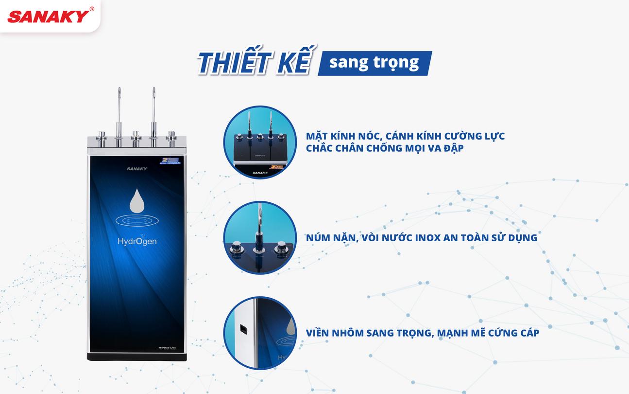 Công suất và dung tích bình Sanaky VH-6210VD