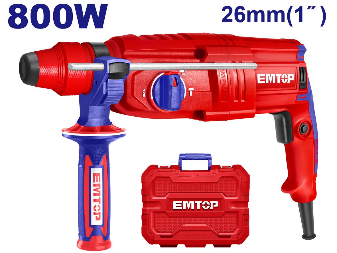 Công suất 800W & năng lượng tác động 2.5J