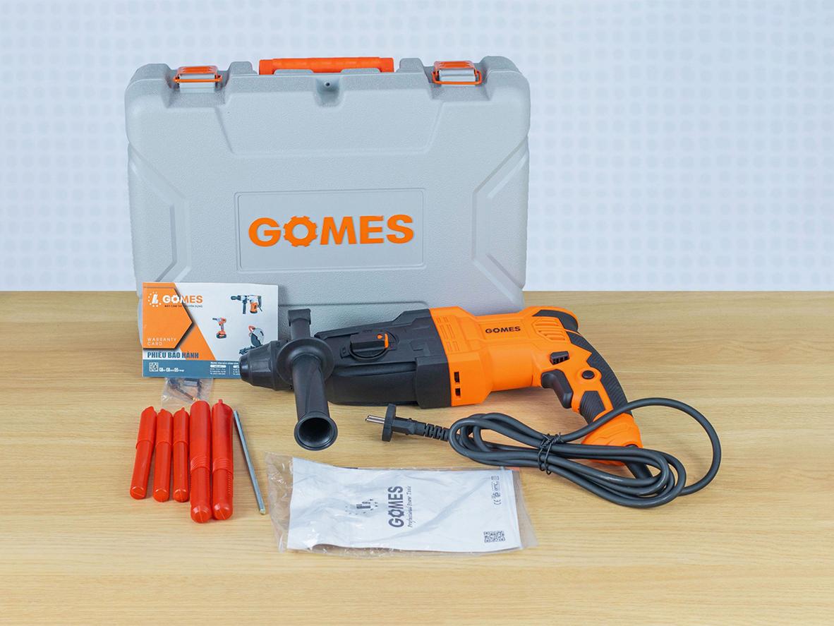 Hiệu năng khoan mạnh mẽ cho bê tông dày