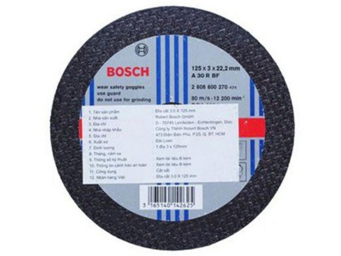 Tổng quan Đá mài 125mm Bosch 2608600263