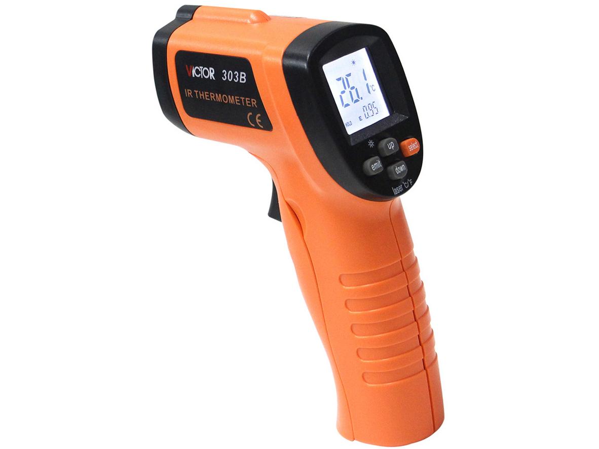 Dải đo -20°C đến 550°C và độ chính xác ±2°C — phù hợp nhiều ứng dụng.