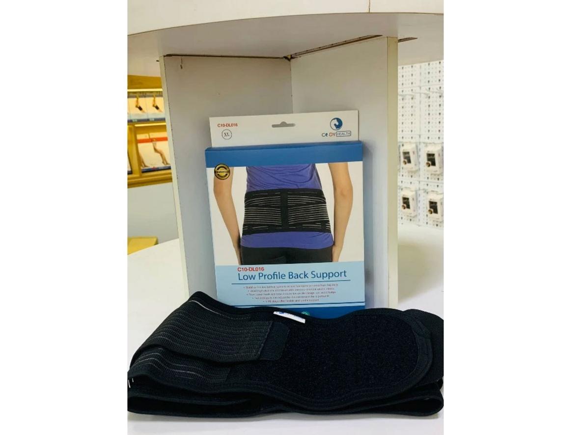 Độ cao 16cm tập trung hỗ trợ thắt lưng mà không cản vận động.