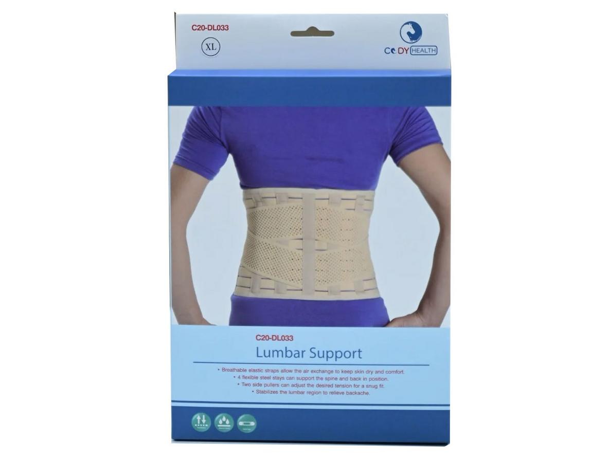 Tổng quan Đai lưng hỗ trợ cố định cột sống Cody Health C20-DL033
