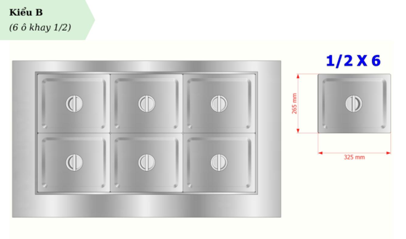 Dàn lạnh đồng và R134A giữ nhiệt nhanh, ổn định.