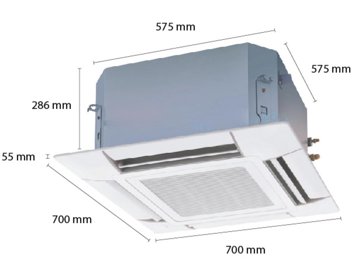 Inverter tiết kiệm điện cho hoạt động liên tục.