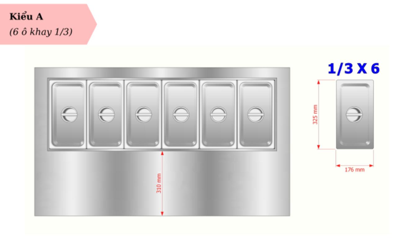 Dàn lạnh bằng đồng giúp làm lạnh nhanh và ổn định.